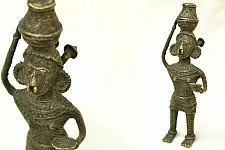 Ormolu ✺ Dhokra Tribal Women { 4 }